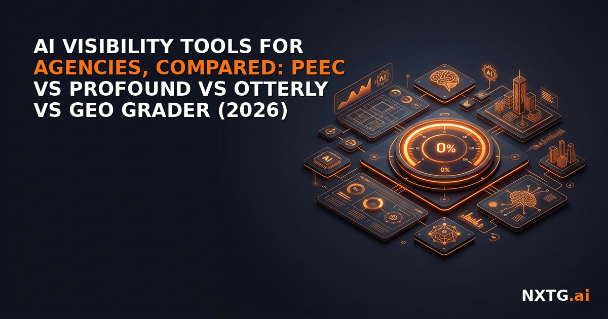 AI Visibility Tools for Agencies, Compared: Peec vs Profound vs Otterly ...