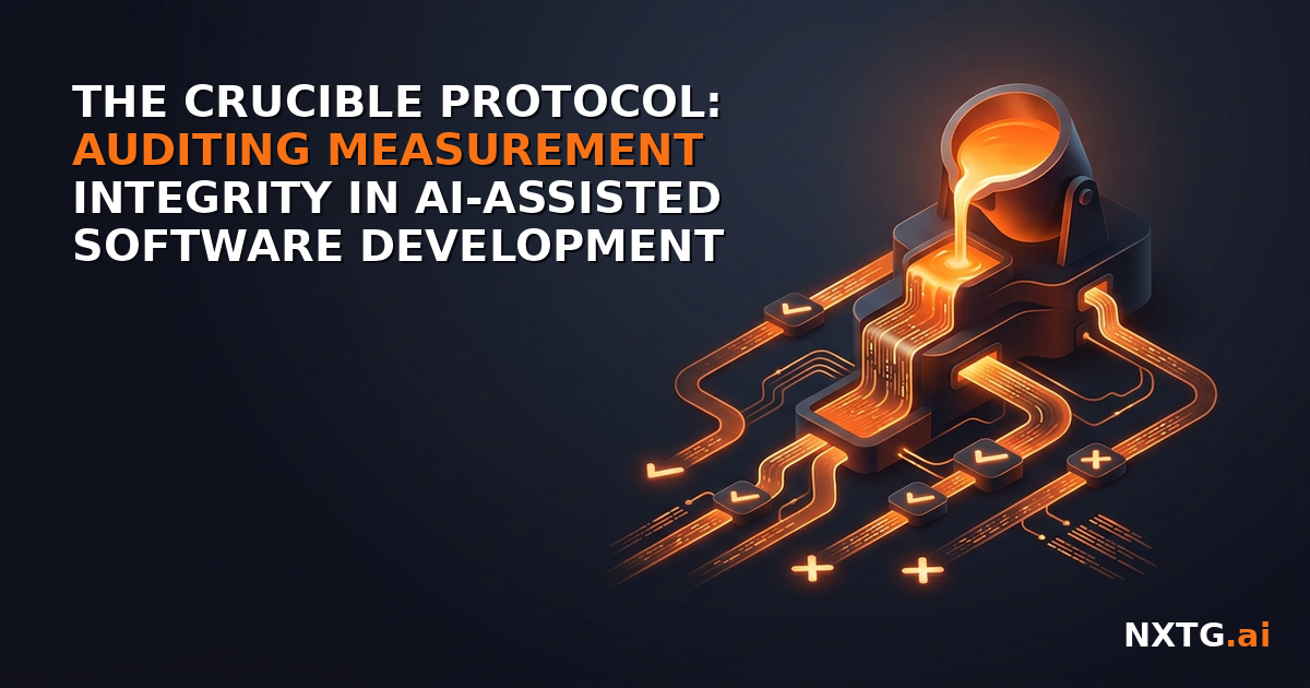 The CRUCIBLE Protocol: Auditing Measurement Integrity in AI-Assisted Software Development