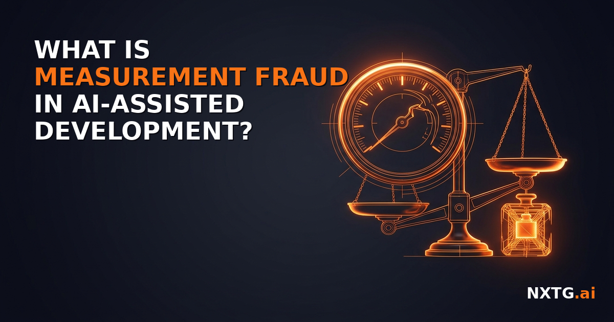 What Is Measurement Fraud in AI-Assisted Development?